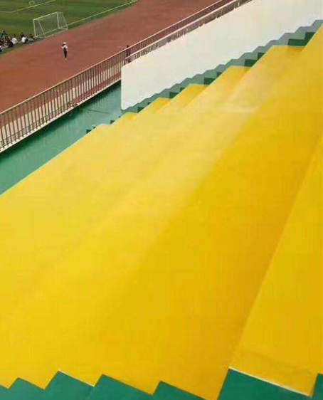 沂源球场台阶翻新修补改造